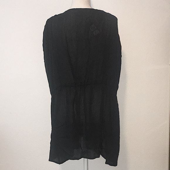 NWT VINCE CAMUTO Sequin Stripe Topper Tunic Jacket - Picture 5 of 7